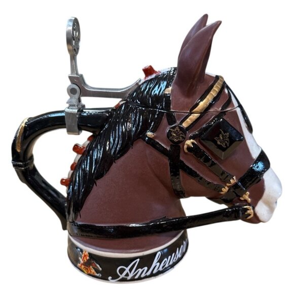 Anheuser Busch-Budweiser CS 600 "Clydesdale Parade Dress" Character Stein -NEW - Picture 3 of 9